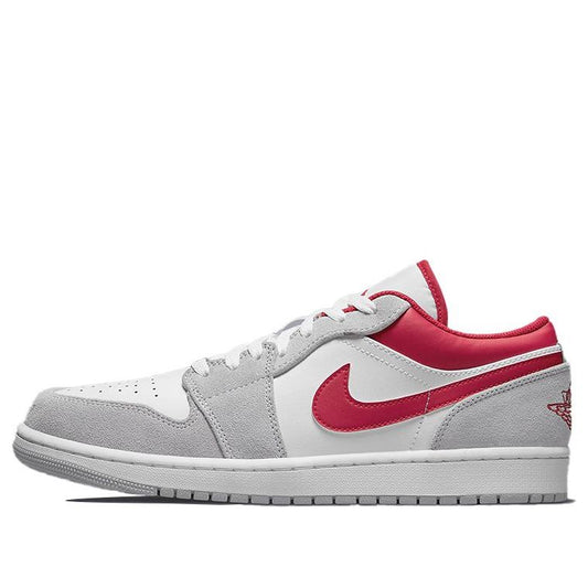 Air Jordan 1 Low SE 'Light Smoke Grey Gym Red'  DC6991-016 Cultural Kicks