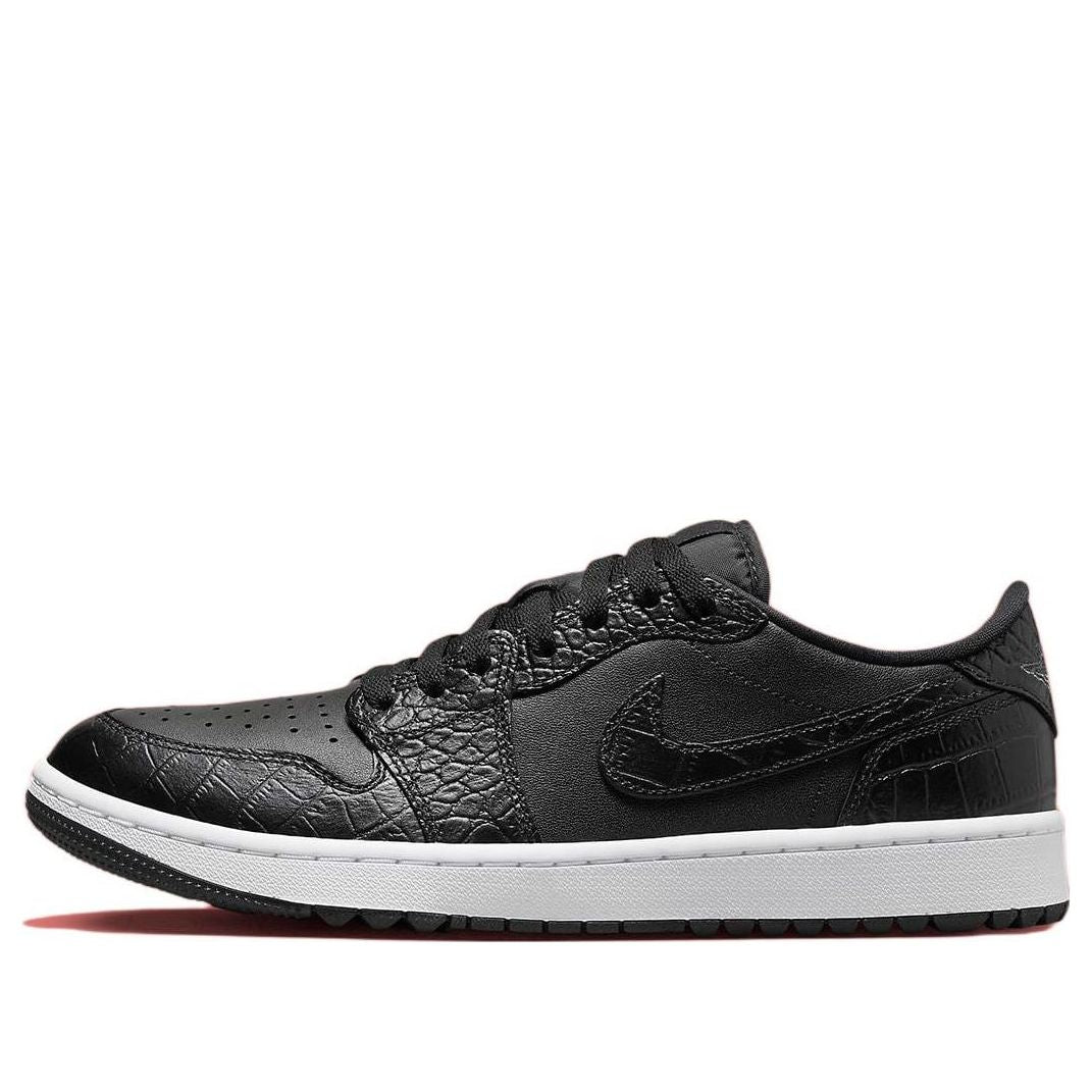 Air Jordan 1 Low Golf 'Black Crocodile'  DD9315-003 Iconic Trainers