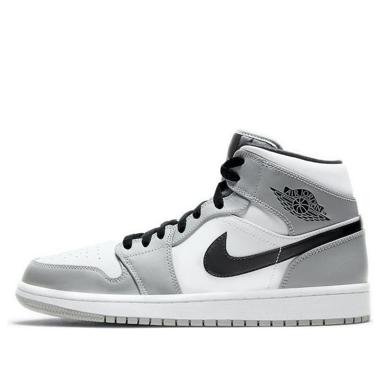 Air Jordan 1 Mid 'Smoke Grey'  554724-092 Vintage Sportswear