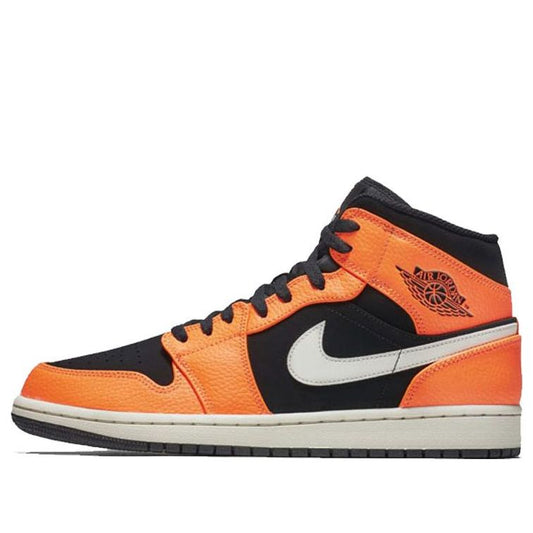 Air Jordan 1 Mid 'Black Cone'  554724-062 Antique Icons