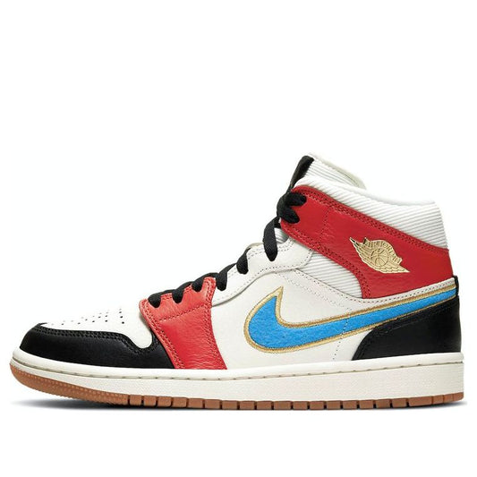 (WMNS) Air Jordan 1 Mid SE 'Let(Her)Man'  DC1426-100 Antique Icons