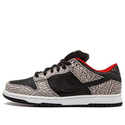 Nike Supreme x Dunk Low Pro SB 'Black Cement'  304292-131 Vintage Sportswear