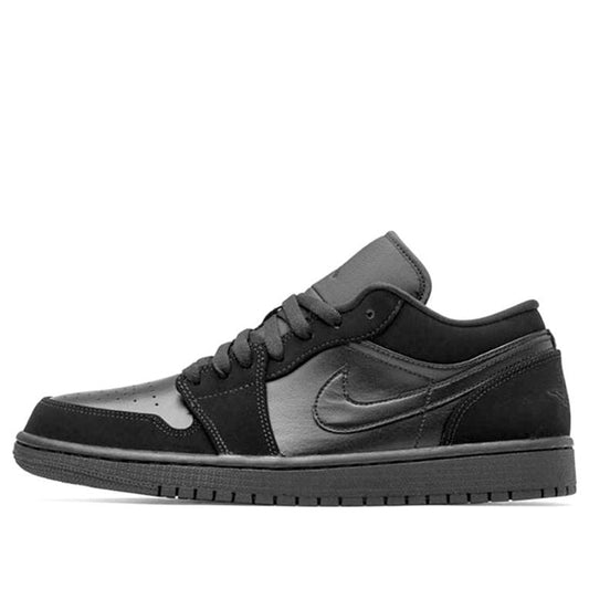 Air Jordan 1 Retro Low 'Triple Black'  553558-025 Antique Icons