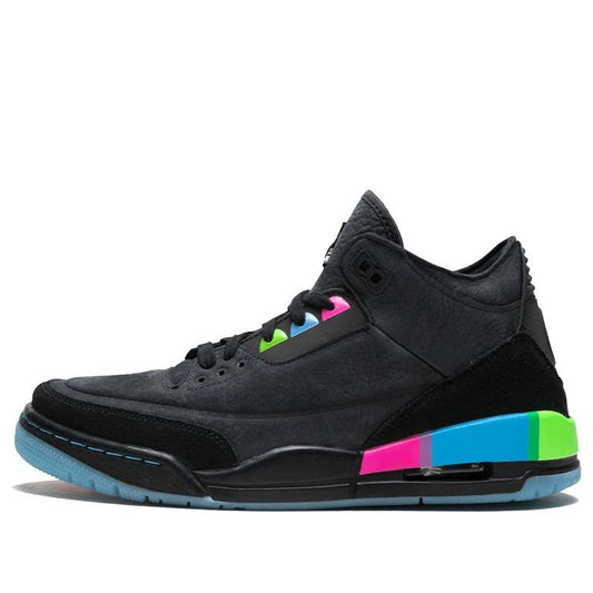 Air Jordan 3 Retro 'Quai 54'  AT9195-001 Signature Shoe