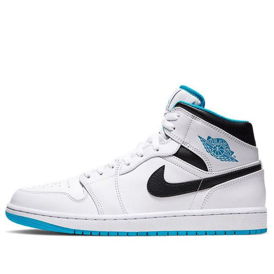 Air Jordan 1 Mid 'Laser Blue'  554724-141 Vintage Sportswear