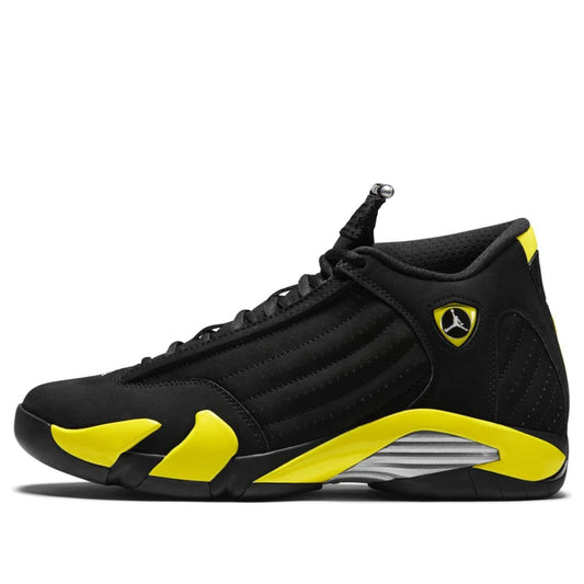 Air Jordan 14 Retro 'Thunder'  487471-070 Signature Shoe