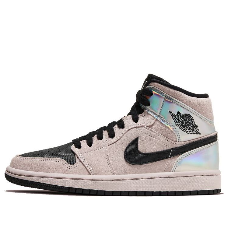 (WMNS) Air Jordan 1 Mid 'Iridescent'  BQ6472-602 Classic Sneakers