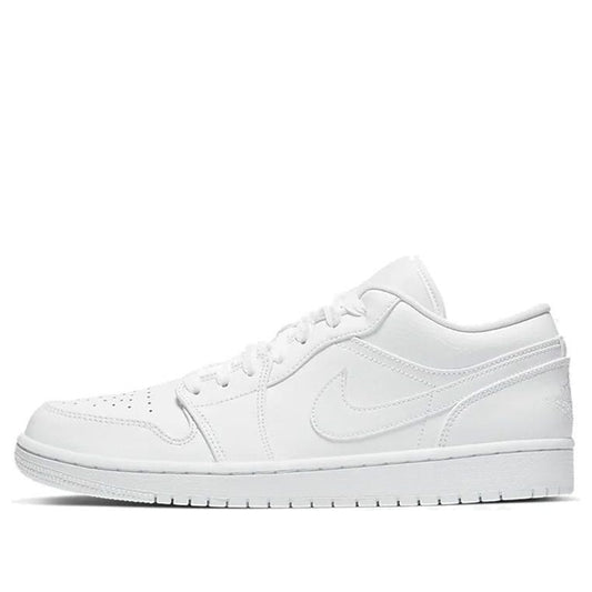 Air Jordan 1 Low 'Triple White'  553558-126 Epochal Sneaker